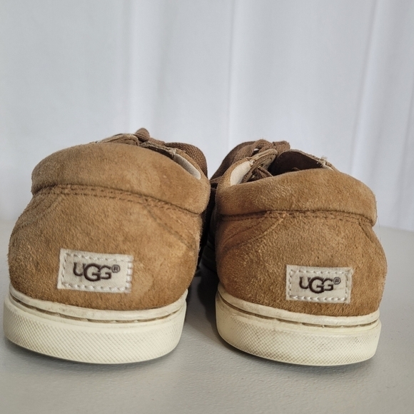 UGG Brown Suede Taya Sneaker - Size 8 - Picture 5 of 16